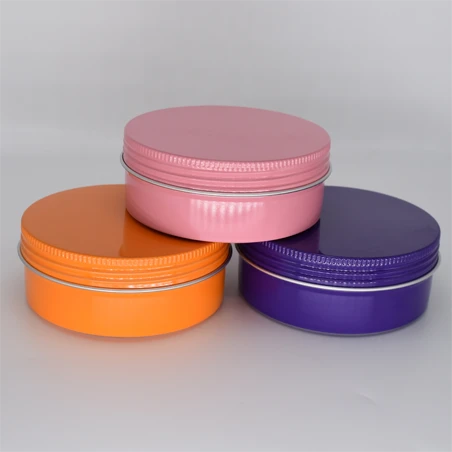 5ml IN27mm Height15mm Round Aluminum Cosmetic Box