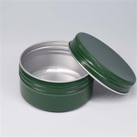 92 * 45 200mm nwa vèt bwat aliminyòm Customized enprime ak bouchon pou sirèt